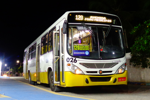 LINHA 120 EXTREMOZ/PARTAGE VOLTA A CIRCULAR PELA AVENIDA JOÃO MEDEIROS FILHO